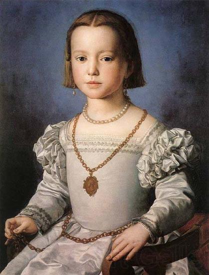 BRONZINO, Agnolo The Illegitimate Daughter of Cosimo I de' Medici